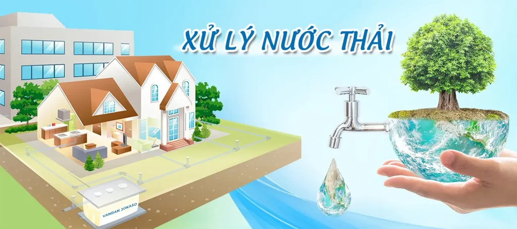 Hướng tới phát triển bền vững: Tái sử dụng nước thải trong các khu dân cư xanh 2 xua li nuoc thai